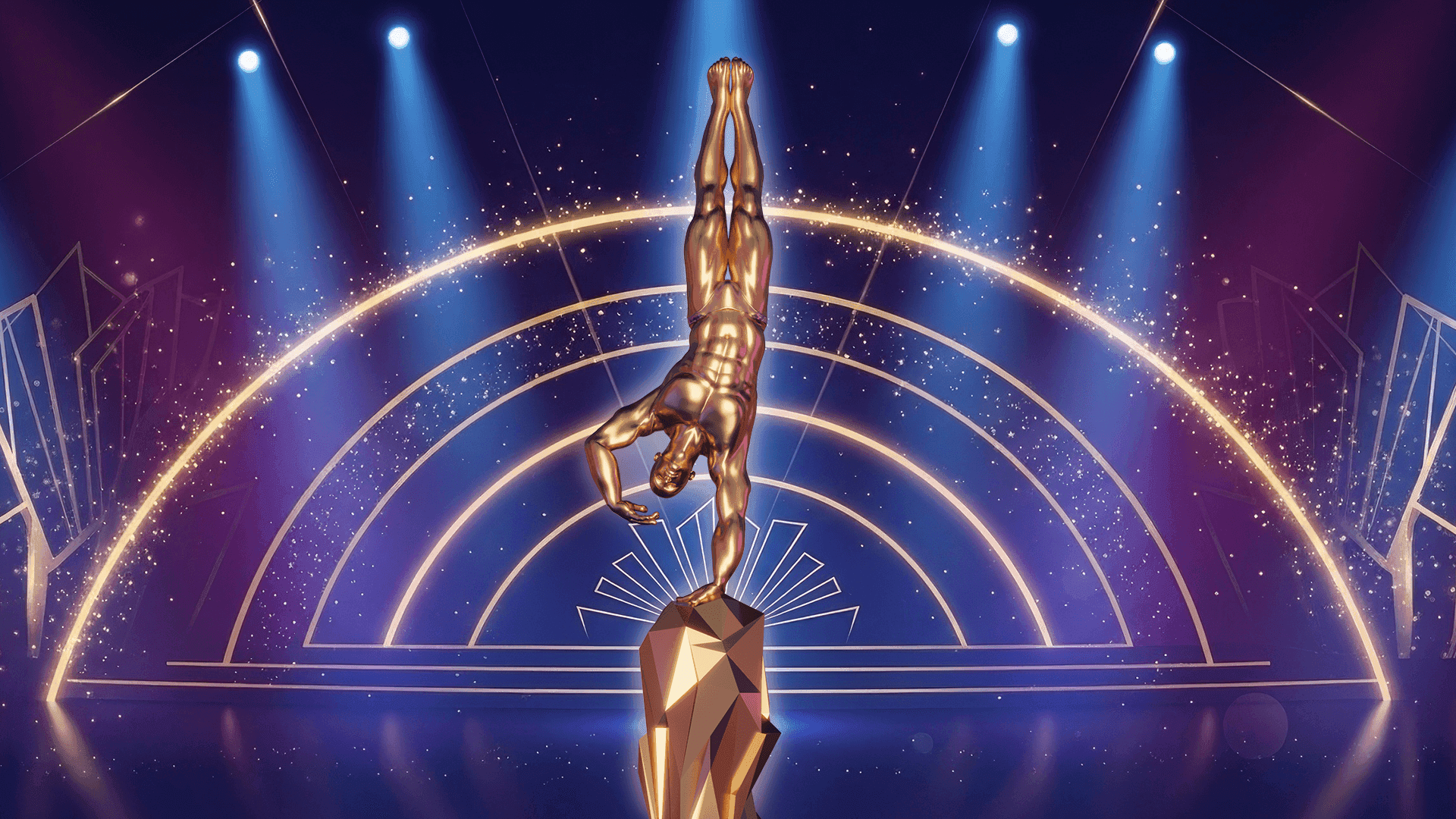 Золотая статуэтка - главный приз циркового фестиваля ИДОЛ